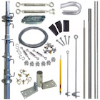 Antenna Mast Poles Telescopic Masts and Accessories